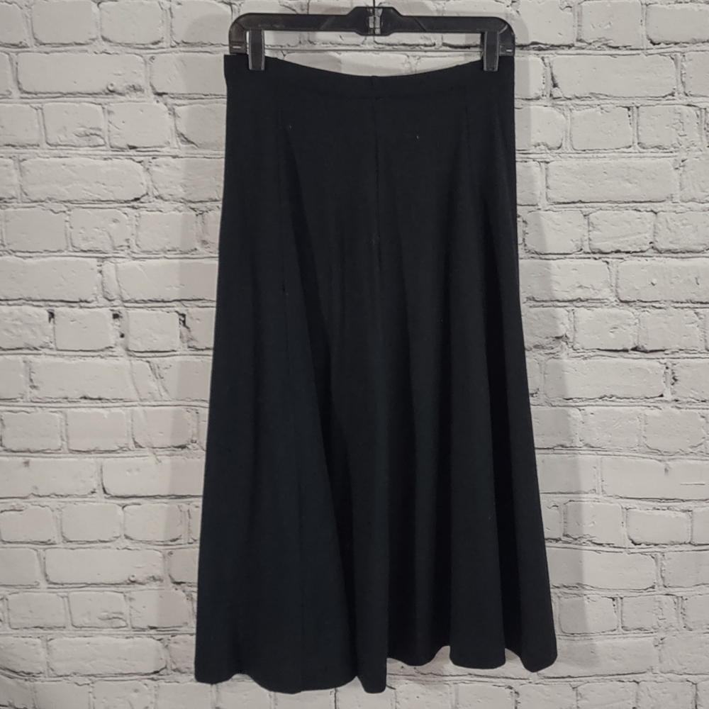 Oscar de la Renta Black Stretch Skirt